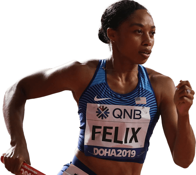 Allyson Felix PNG