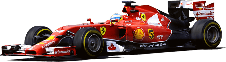 F1 Ferrari PNG