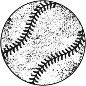Distressed Baseball PNG