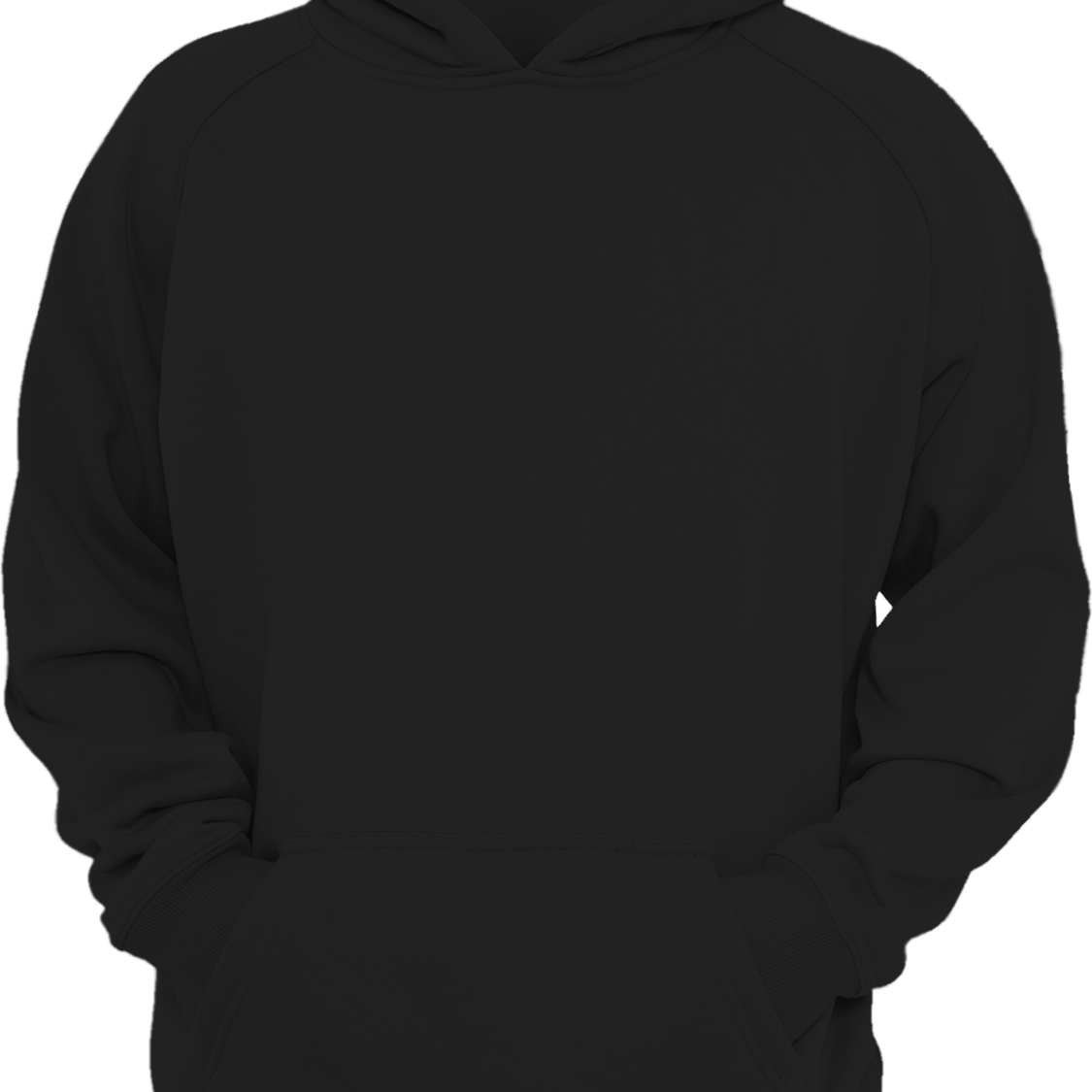 Black Sweatshirt PNG