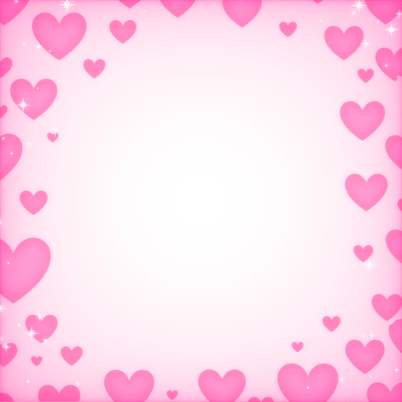 Girly Border PNG