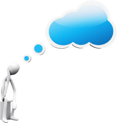 Thinking Cloud PNG