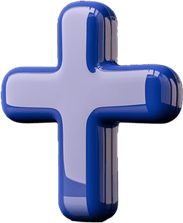 Blue Cross PNG