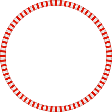 Red Round Border PNG