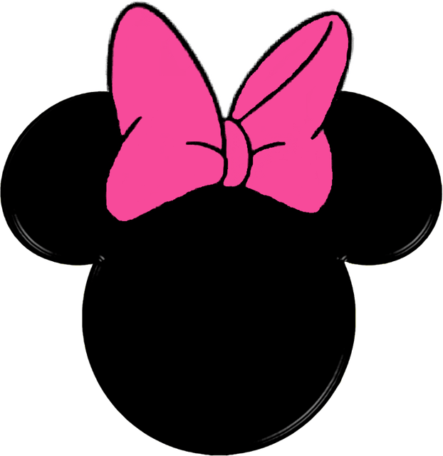Minnie Mouse Pink Bow PNG