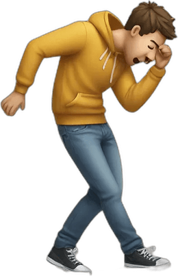 Guy Leaning Against Wall PNG