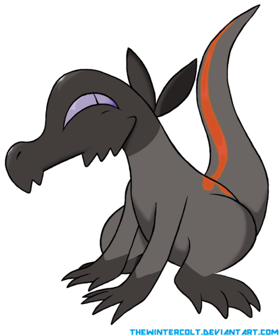 Salandit Pokemon PNG