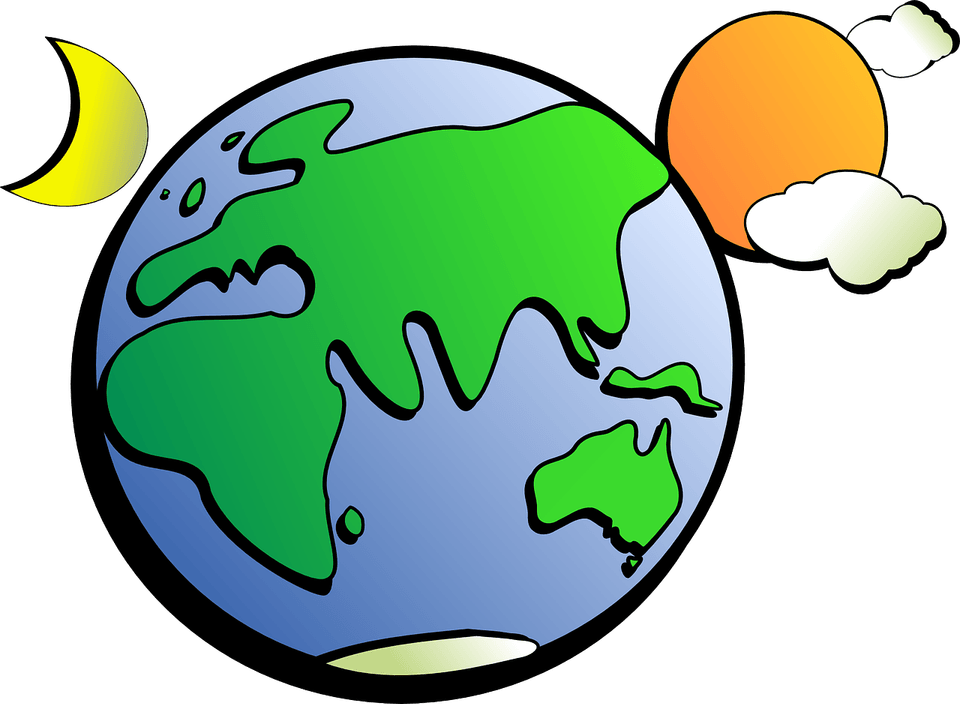Moon Earth PNG