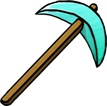 Minecraft Pickaxe PNG