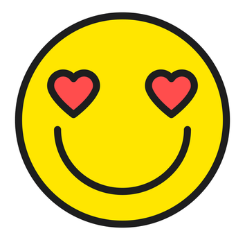 In Love Emoji PNG