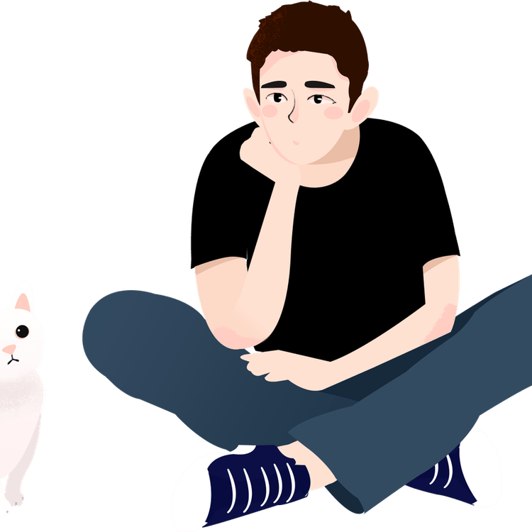 Man Sitting On Wall PNG