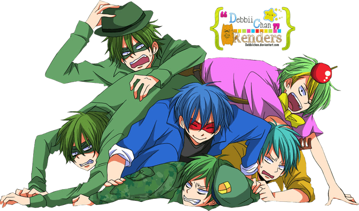 Anime Friends PNG