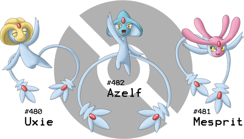 Mesprit Pokemon PNG