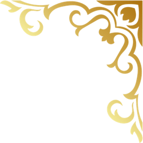 Corner Elegant Gold Border PNG