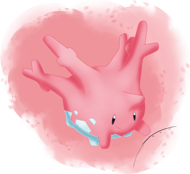 Corsola Pokemon PNG