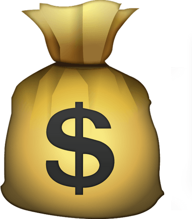 Money Bag Emoji PNG