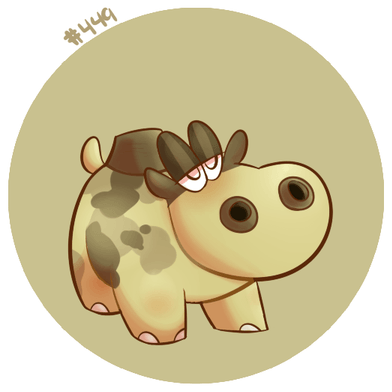 Hippopotas Pokemon PNG
