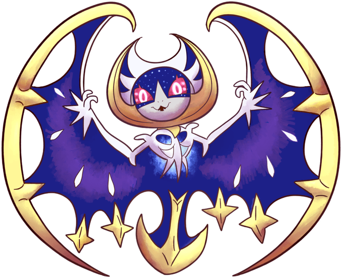Lunala Pokemon PNG