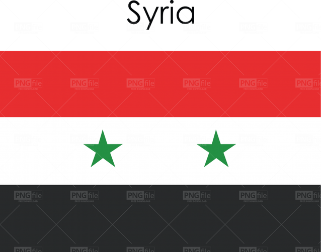 Syria Flag PNG