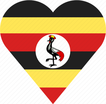 Uganda Flag PNG