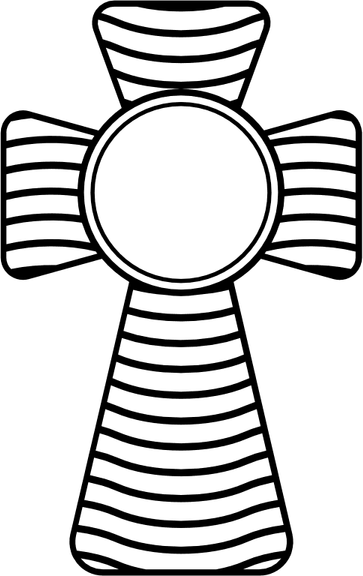 Chrome Heart Cross PNG