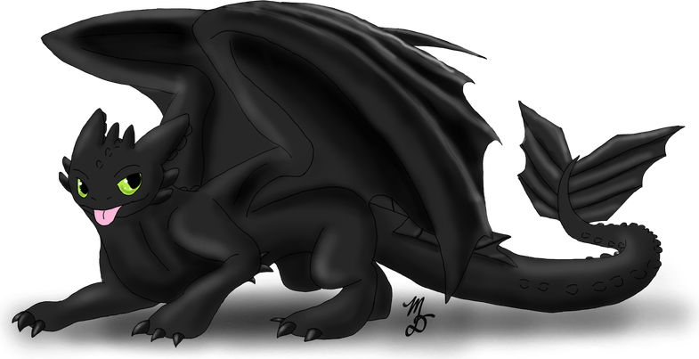 Toothless Dragon PNG