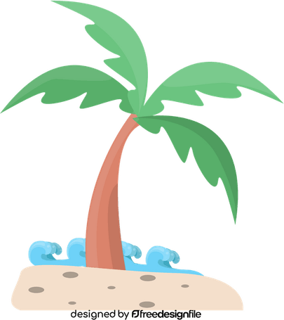 Palm Tree Cartoon PNG
