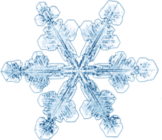 Big Snowflake PNG