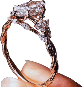 Rose Cut Diamond PNG
