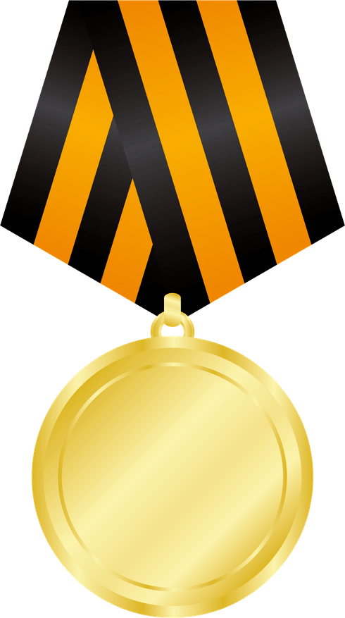 Gold Medal PNG