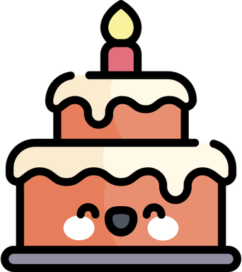 Kawaii Cake PNG