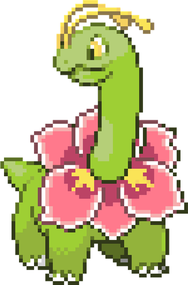Meganium Pokemon PNG