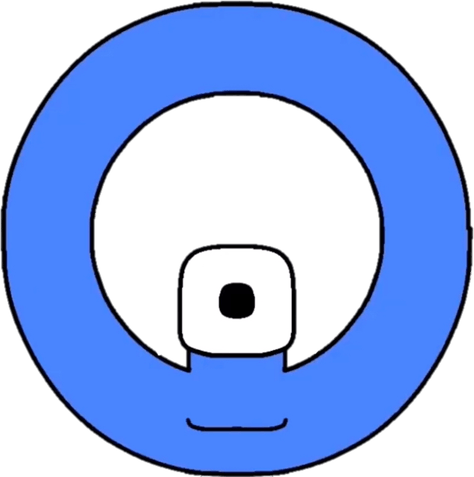 Alphabet Lore Letter O PNG