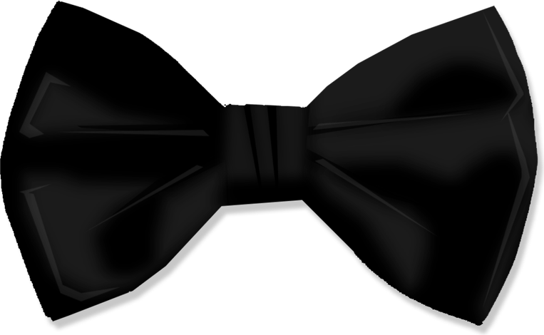 Black Bow PNG