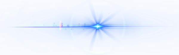 Blue Lens Flare PNG