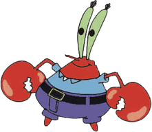 Mr Crabs PNG