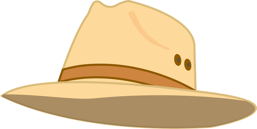 Cartoon Safari Hat PNG