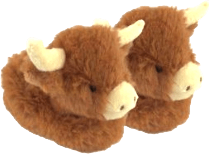 Highland Cow Baby PNG