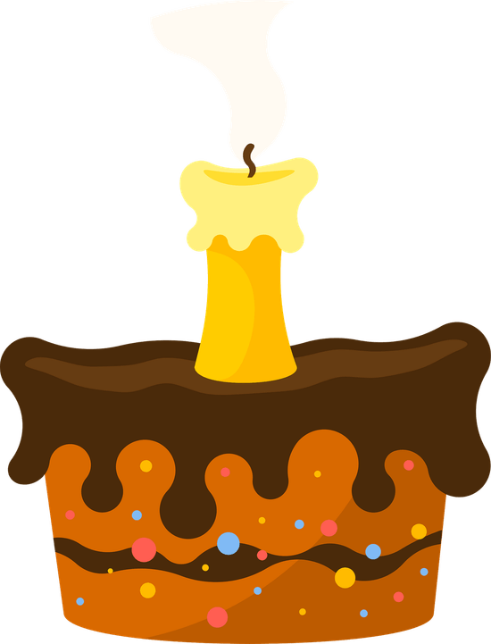 Candle Cake PNG