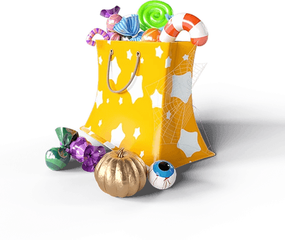 Halloween Party Decorations PNG
