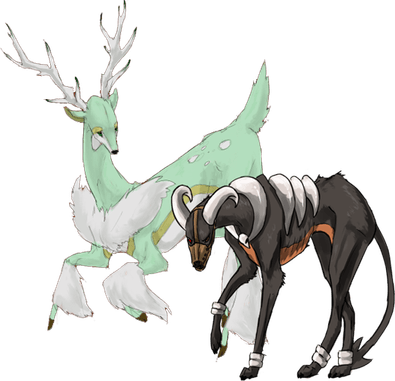 Sawsbuck Pokemon PNG