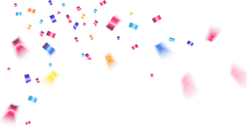 Falling Confetti PNG
