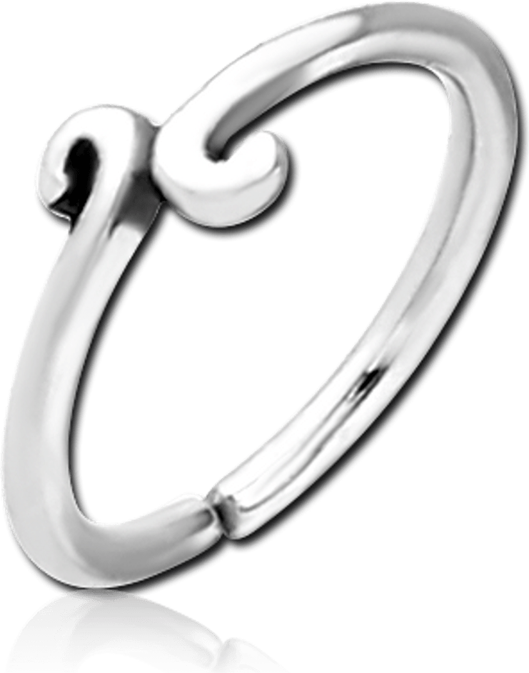 Hoop Nose Ring PNG