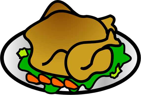 Thanksgiving Turkey Meat PNG