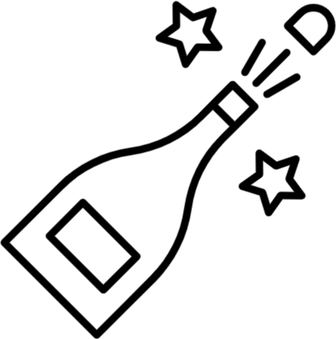 Champagne Bottle PNG