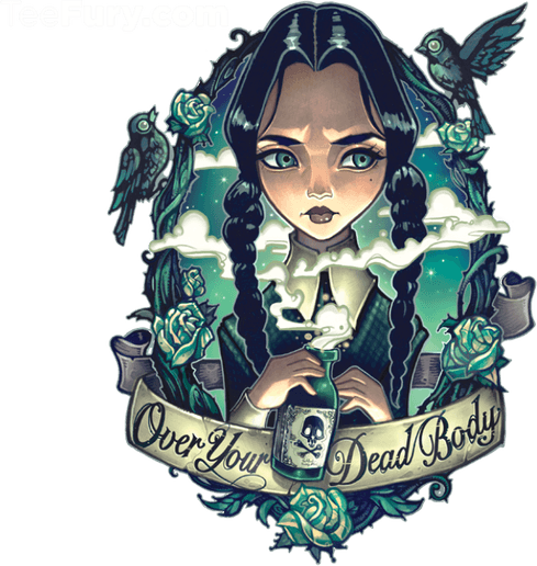 Morticia Addams PNG