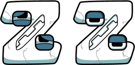 Alphabet Lore Letter Z PNG