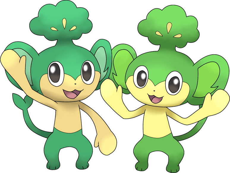 Pansage Pokemon PNG
