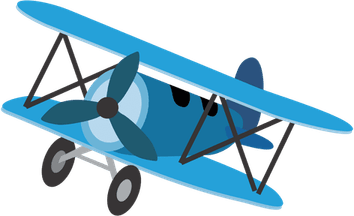 Cartoon Airplane PNG