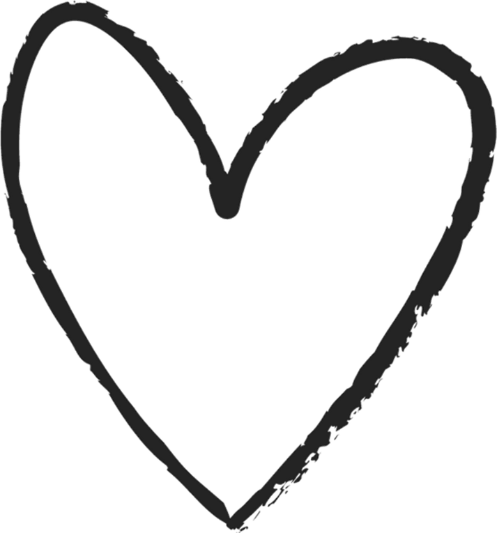 Drawing Of Hearts PNG